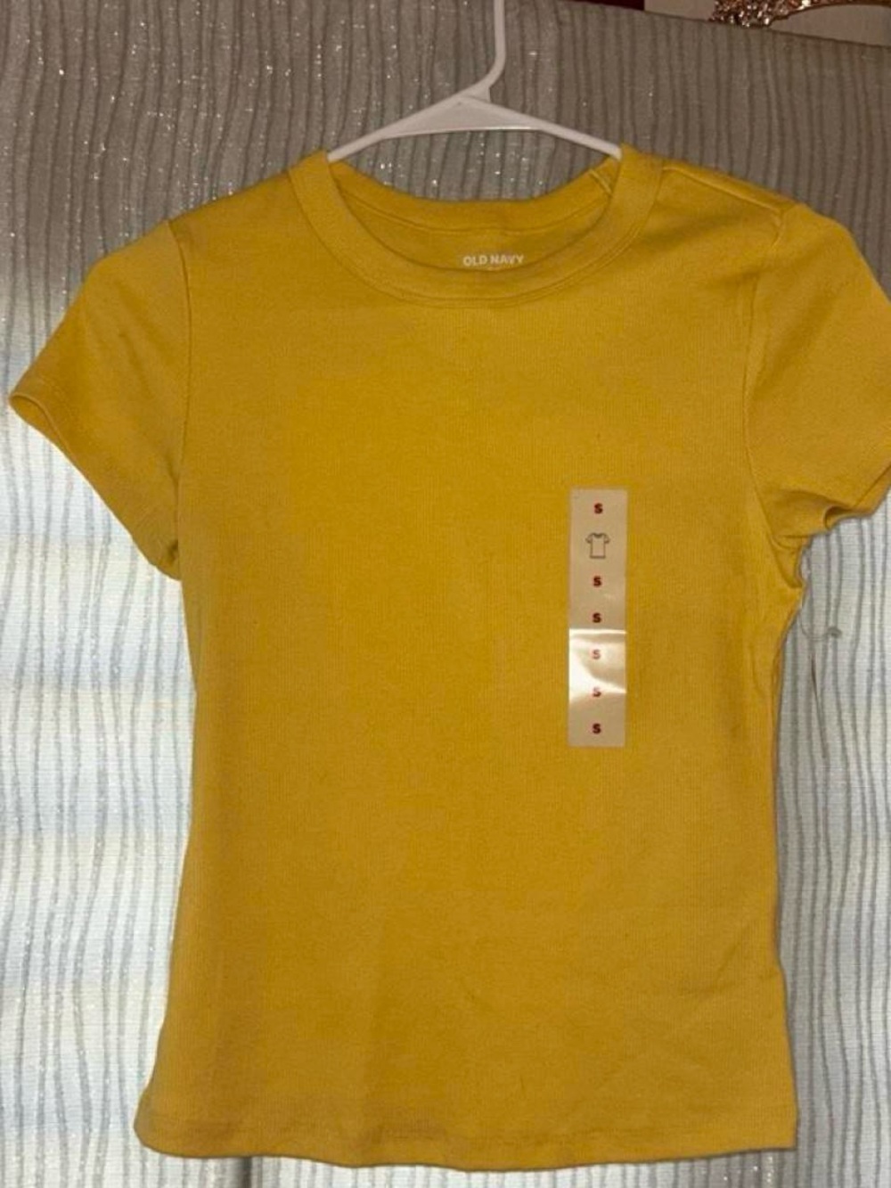 Old Navy  Yellow Short Sleeve Tee